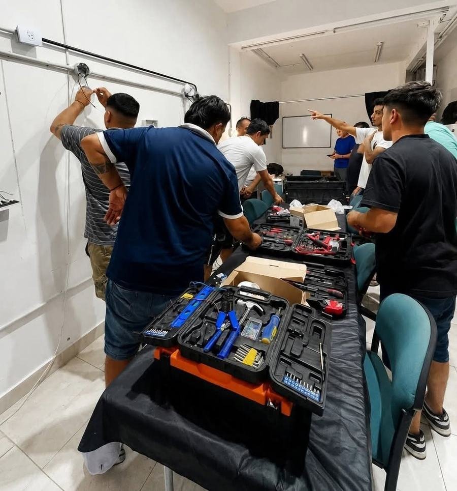 Práctica de electricidad domiciliaria